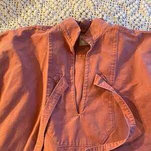 Fisherman smock I’m Terracotta